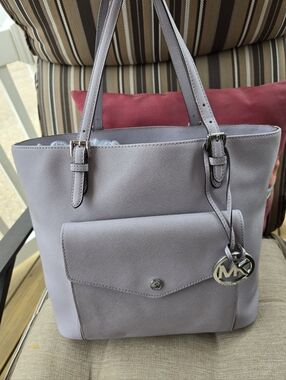 Michael Kors Light Lavendar Tote Bag